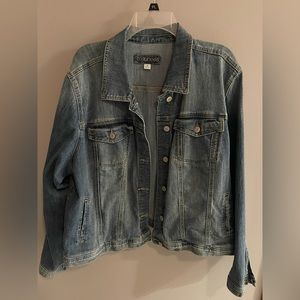 Maurice’s plus size 3.  Women’s jean jacket size 3